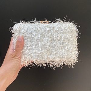 White clutch brand new